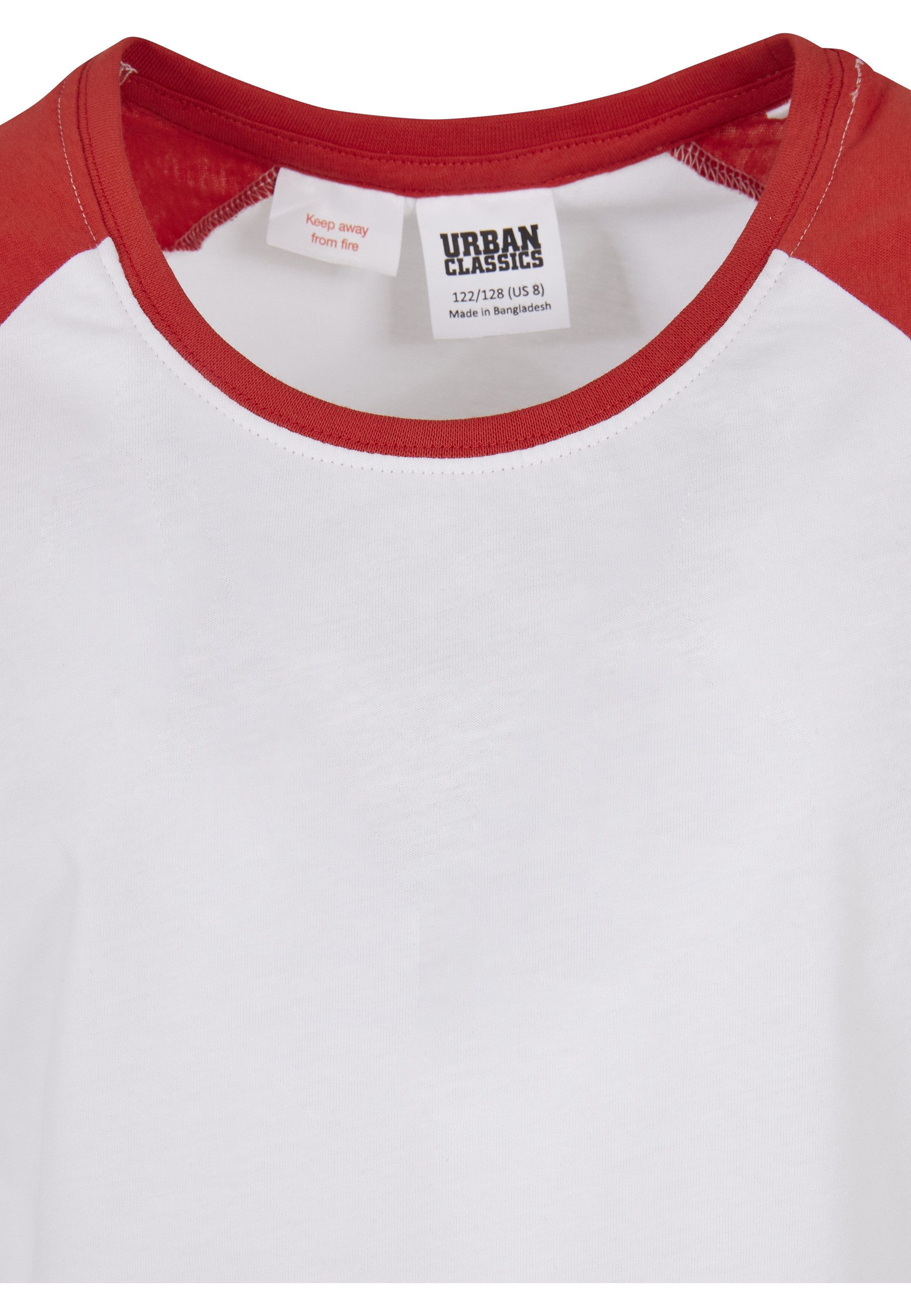 URBAN CLASSICS T-Shirt Urban Classics Damen Girls Contrast Raglan Tee (1-tlg)