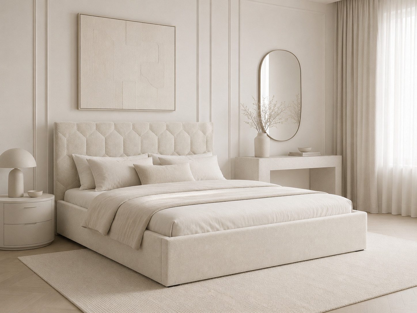MOEBLO Polsterbett Bett 02 (aus Samt, Doppelbett mit gepolstertem Kopfteil, Bettkasten & Lattenrost, modernes Design mit Stauraum), (BxHxT): 158/178/198 x 95 x 220 cm
