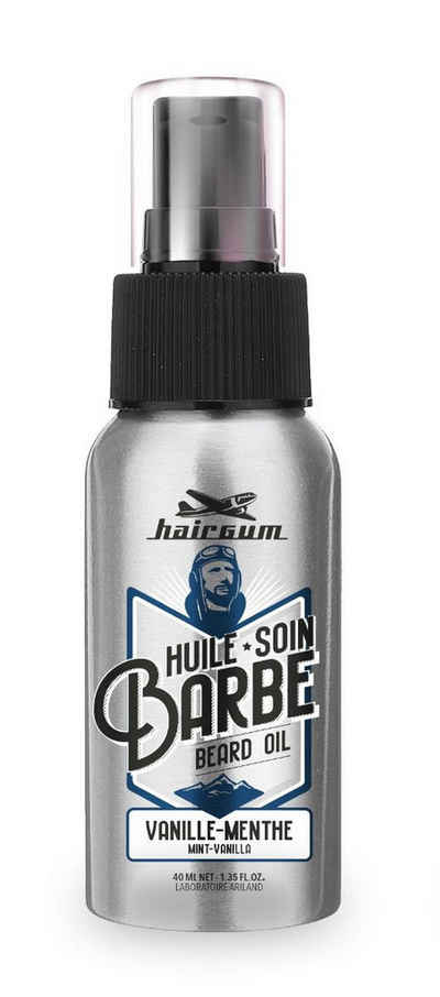 Hairgum Bartöl Barber Vanilla Mint Beard Oil