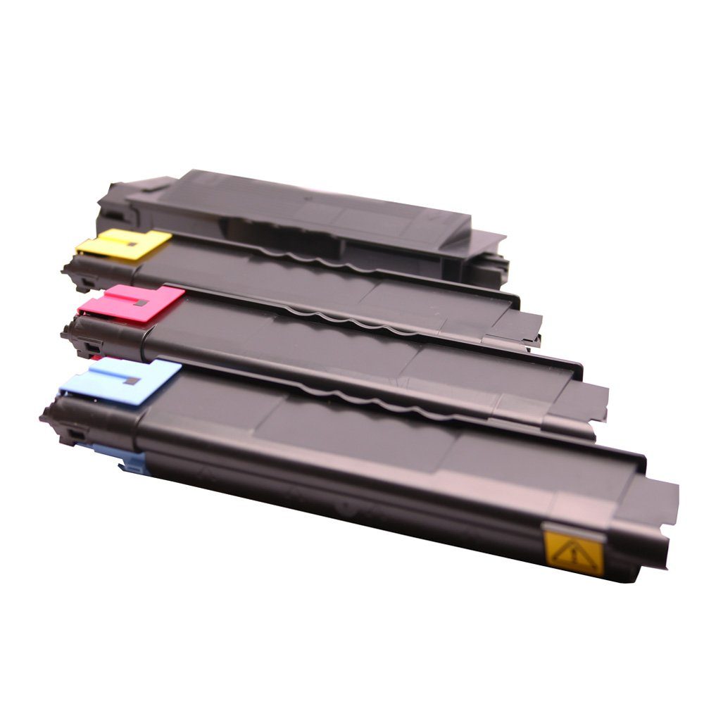 ABC Tonerkartusche, (Kompatibles Set 4x Toner für Kyocera TK-5140 Ecosys M6030cdn, Kyocera Ecosys M6030cdn M6530cdn P6130cdn), ABC