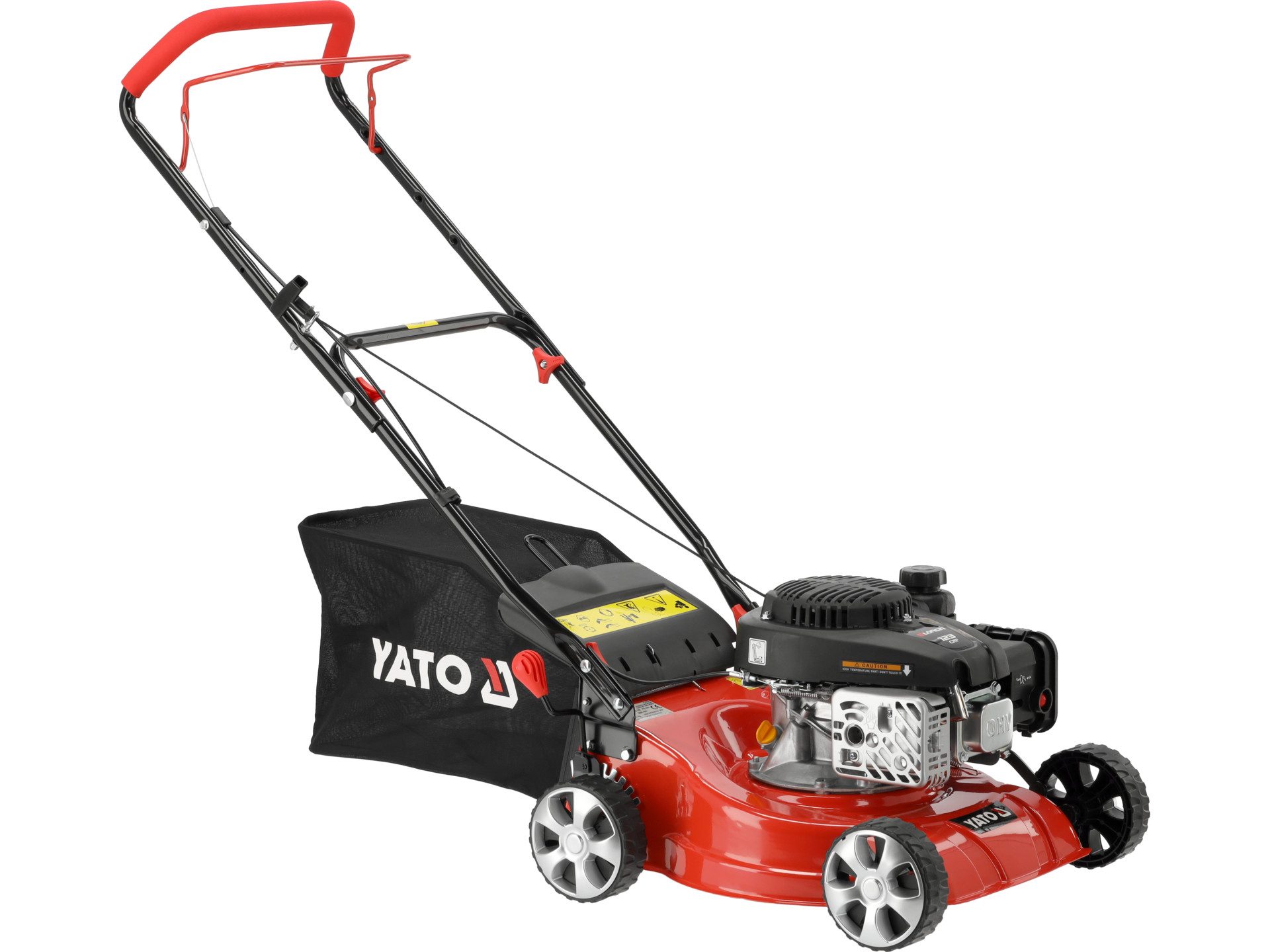 Benzinrasenmäher Benzin Rasenmäher 41 cm ohne Antrieb
