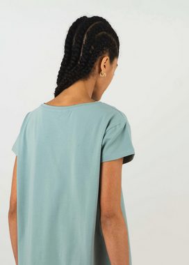 Noorlys Sommerkleid Damen T-Shirt-Kleid SPILLIG Unifarben