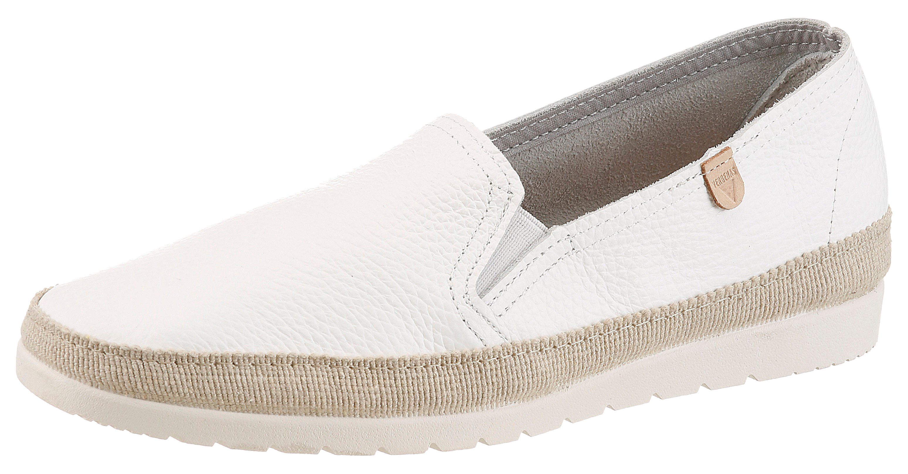 VERBENAS NURIA Slipper Espadrille, Schlupfschuh, Halbschuh mit Stretcheinsätze