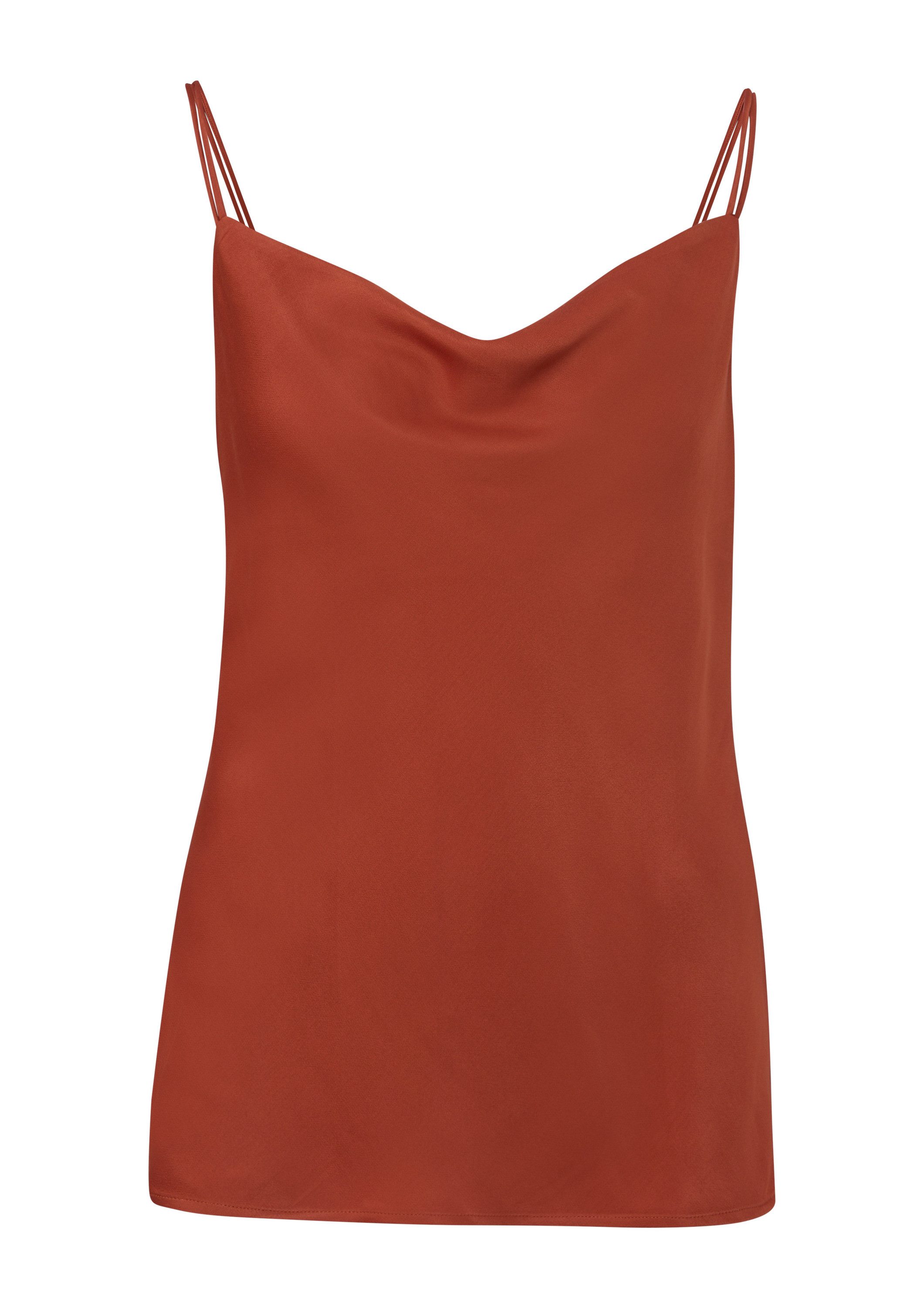 s.Oliver Blusentop Bluse Satin-Top aus Viskose günstig online kaufen