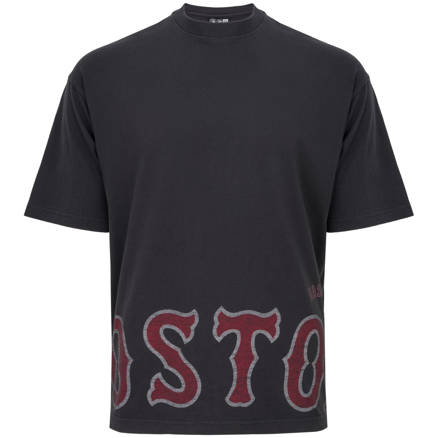 New Era Print-Shirt Oversized WASHED Boston Red Sox