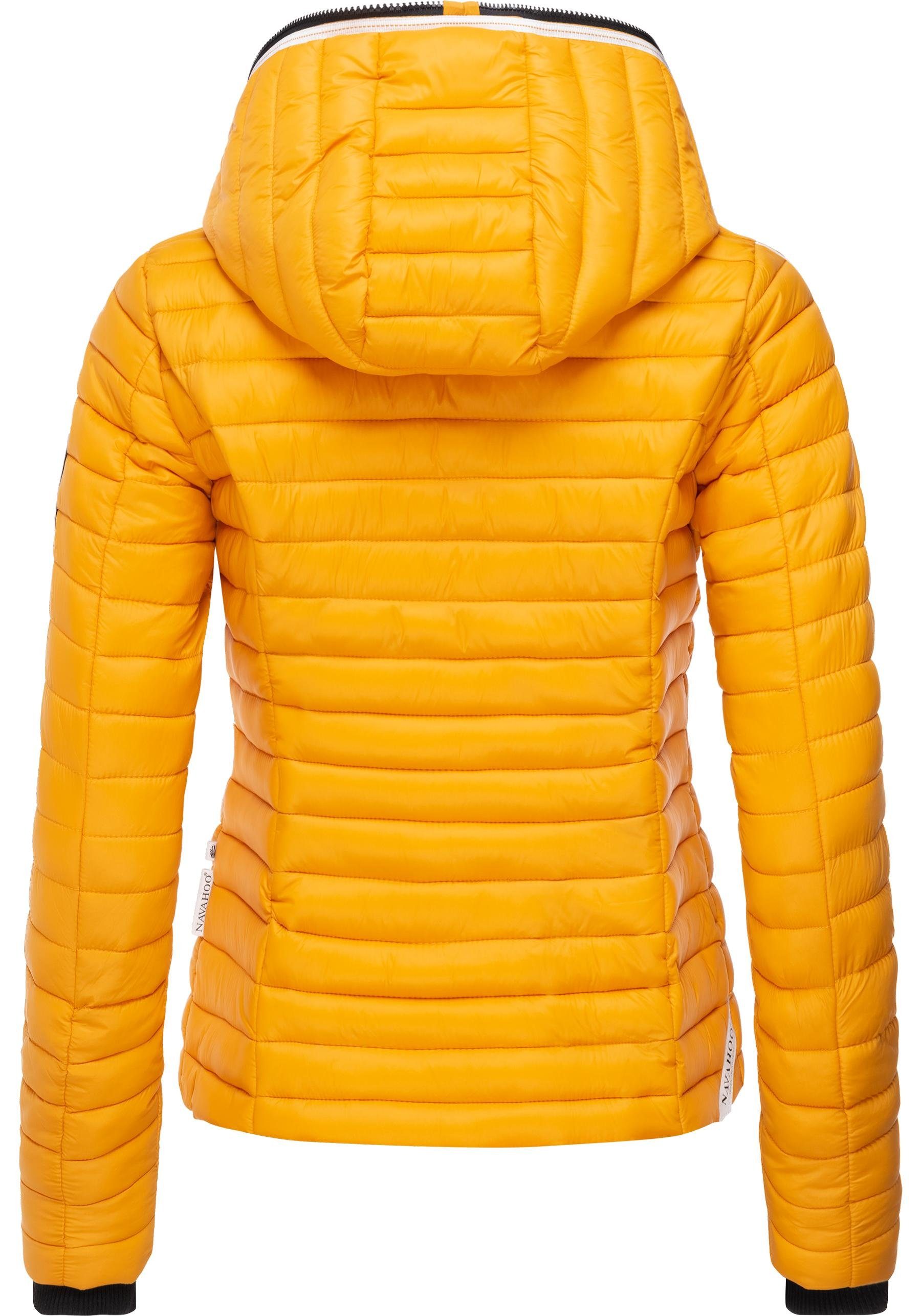 Navahoo Steppjacke Kimuk Prc leichte Übergangsjacke mit Kapuze – Bild 3 von 5