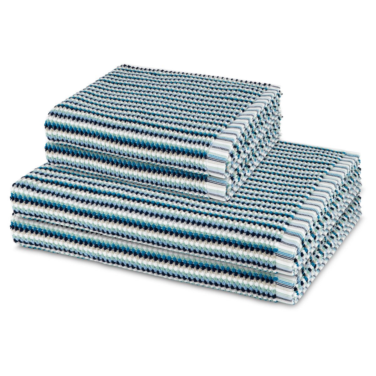 Möve Handtuch Set Bliss, Walkfrottee (Spar-Set, 4-St), 2 X Handtuch 2 X Duschtuch im Set - Baumwolle - Saugstark