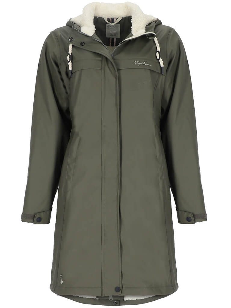 Dry Fashion Regenmantel Damen PU-Mantel Oslo günstig online kaufen