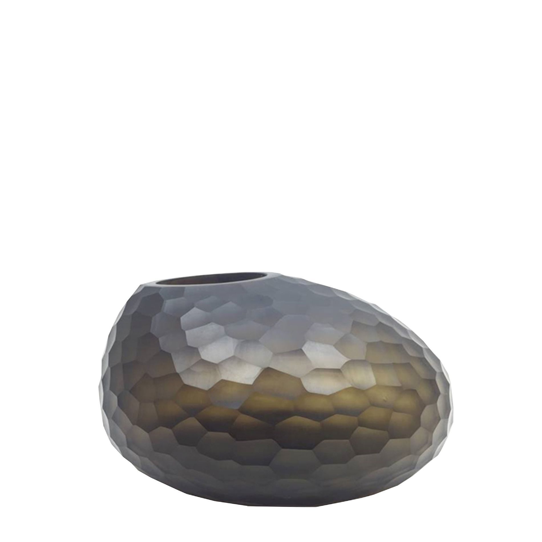 Lambert Tischvase Fiete Glasvase klein schwarzglänzend H 14 cm