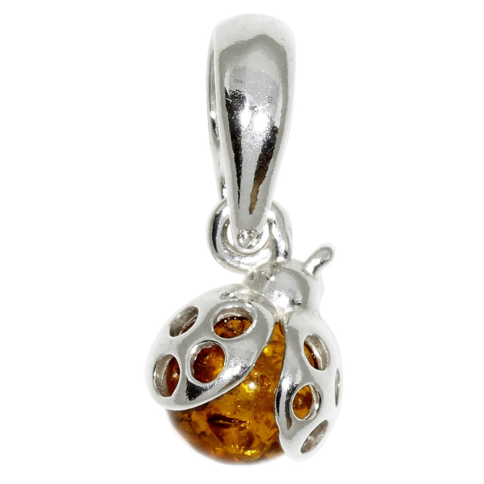 OSTSEE-SCHMUCK Kettenanhänger Ostsee-Schmuck Anhänger kleiner Marienkäfer ( günstig online kaufen