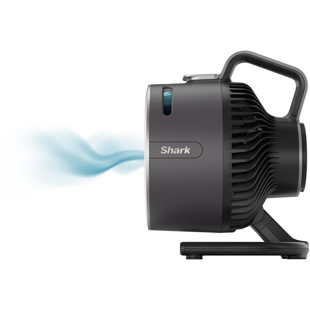 Shark Standventilator FA050EU FlexBreeze Go Tischventilator grau, Akkubetrieb für Flexibilität