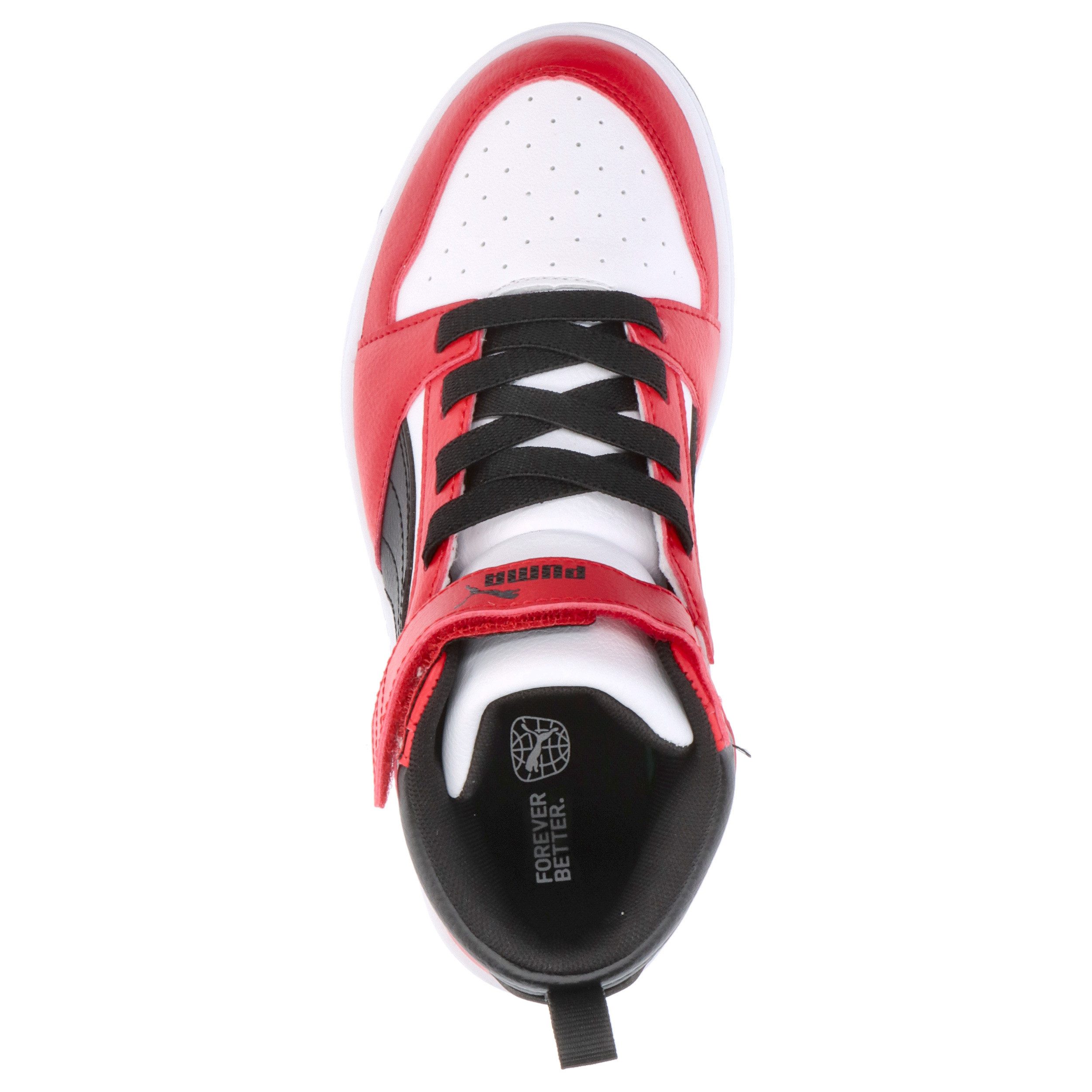 PUMA Puma Kinder Sneaker Rebound V6 Mid AC+ PS 393832 Sneaker – Bild 5 von 5
