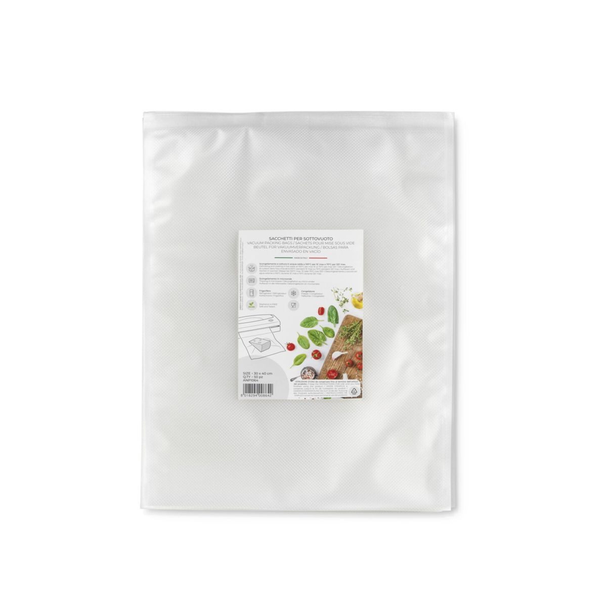 Magic Vac Vakuumier-Folienrollen 50 Vakuumbeutel ANP 30 x 40 cm