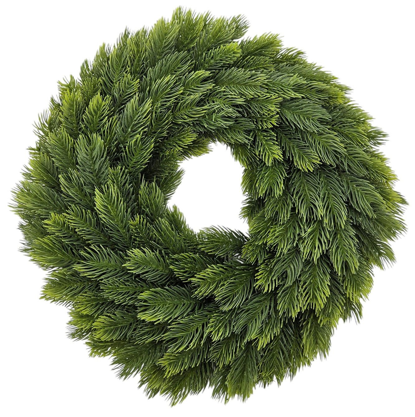 Meinposten Adventskranz Tannenkranz Weihnachtskranz künstlicher Deko-Kranz günstig online kaufen