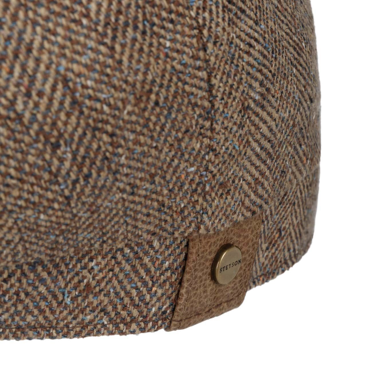 Stetson Flat Cap (1-St) Schiebermütze mit Schirm, Made in the EU