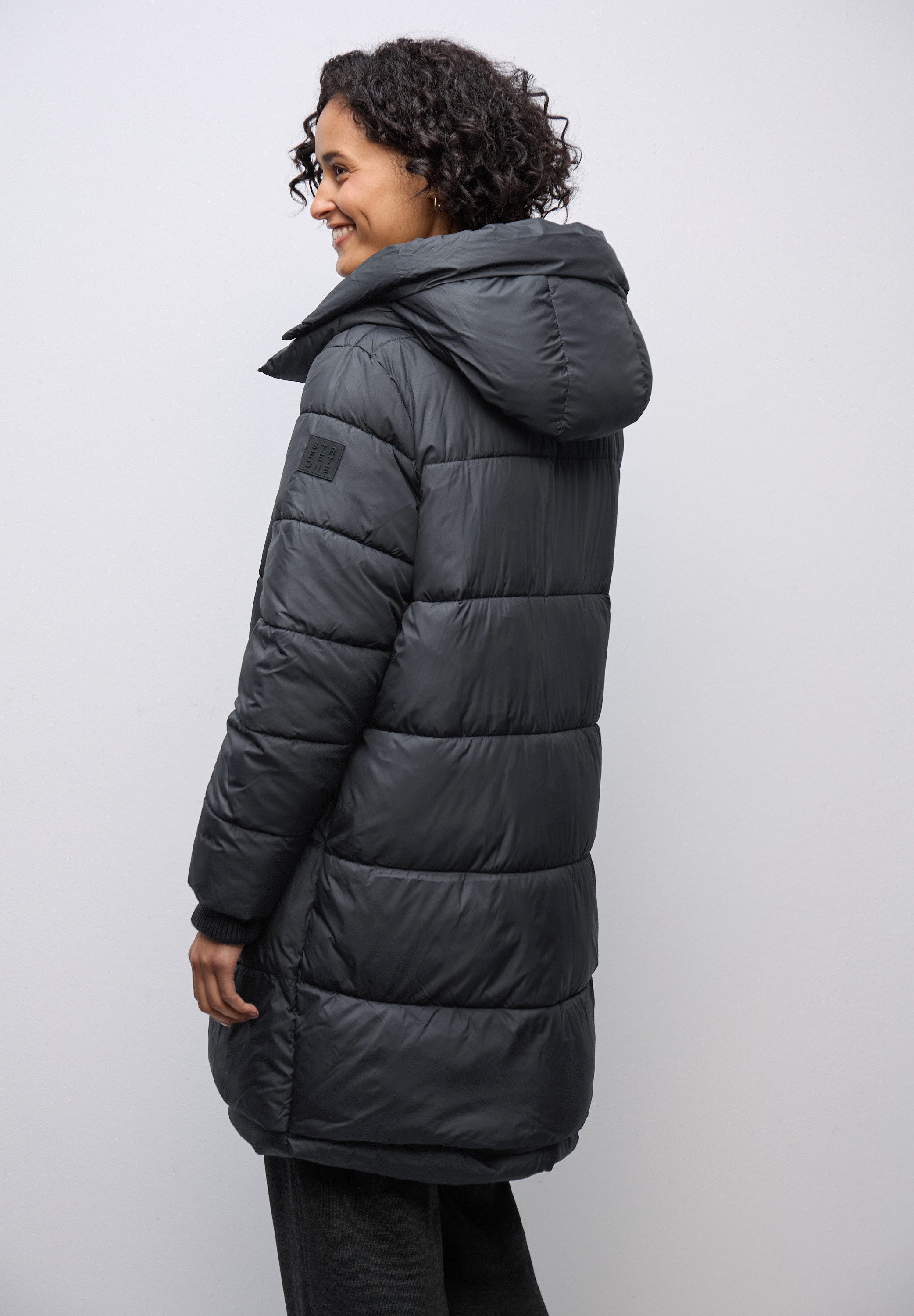 STREET ONE Winterjacke in Unifarbe günstig online kaufen
