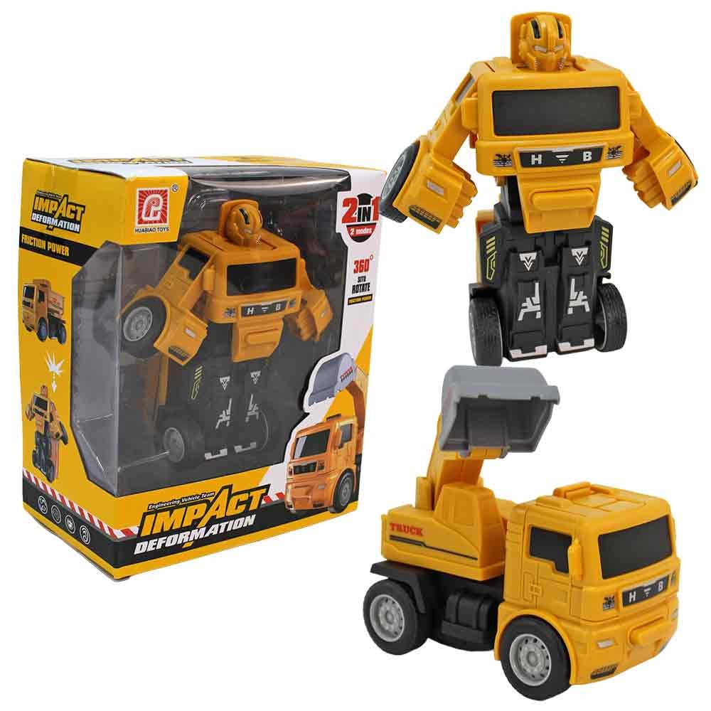 Jonotoys Actionfigur Auto Roboter Action Figur verwandelbar - ca. 14 cm
