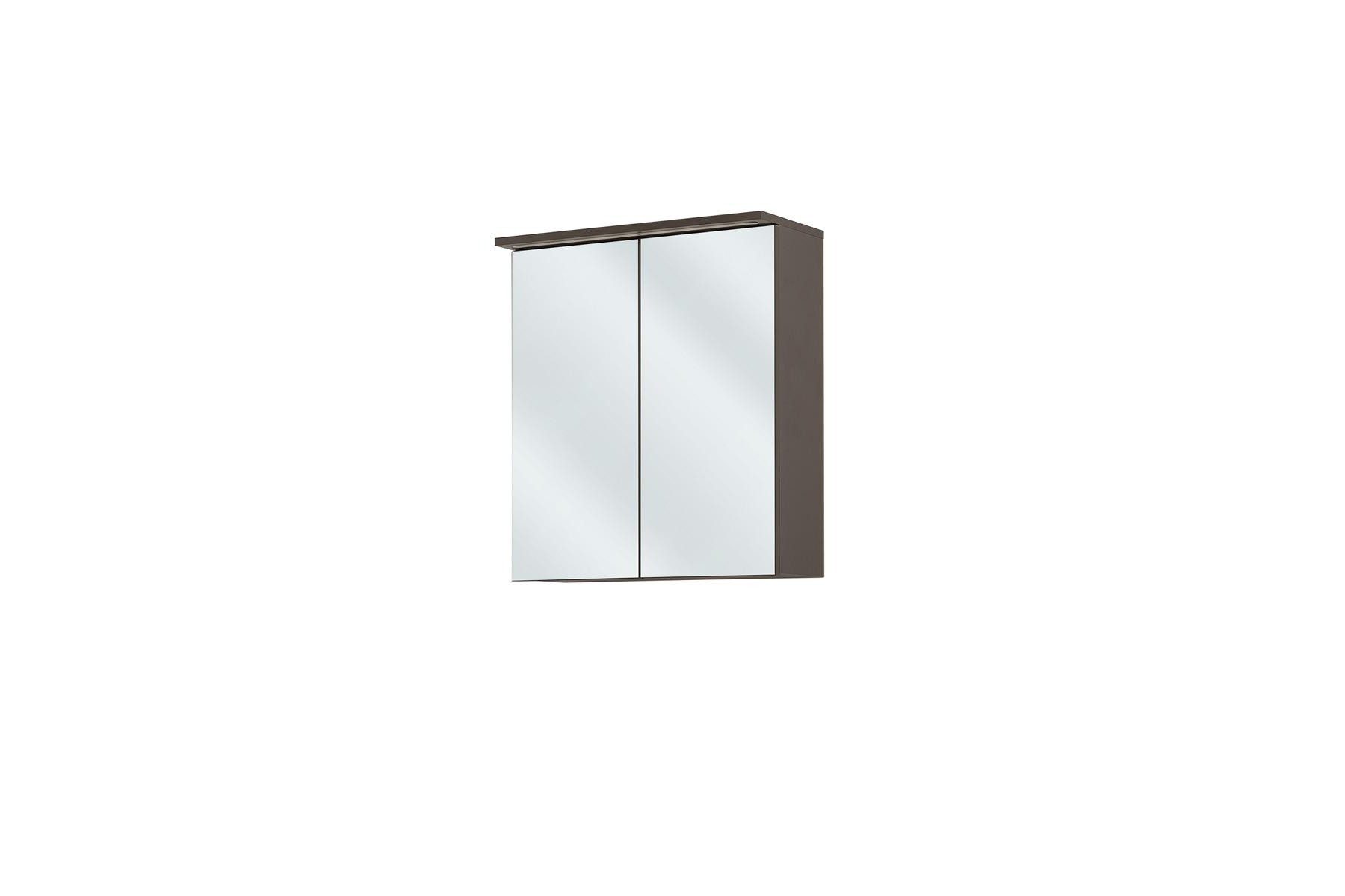 Xlmoebel Spiegelschrank Wandschrank mit Spiegel 60 cm und LED Beleuchtung für das Bad (1-St., Spiegelschrank, 60 cm, mit LED) Made in Europa