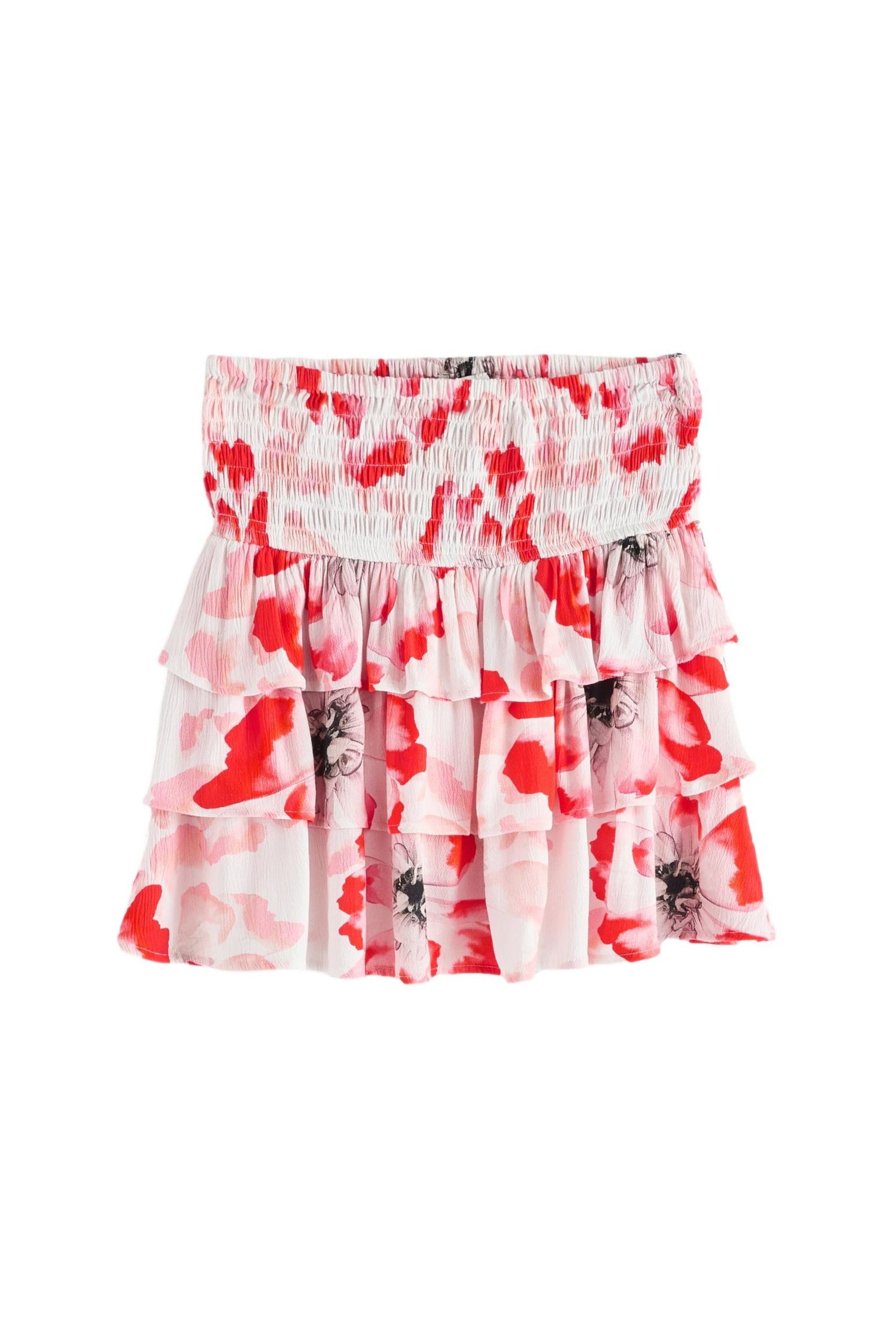 Minirock B by Ted Baker geblümter, gestufter Rara-Minirock