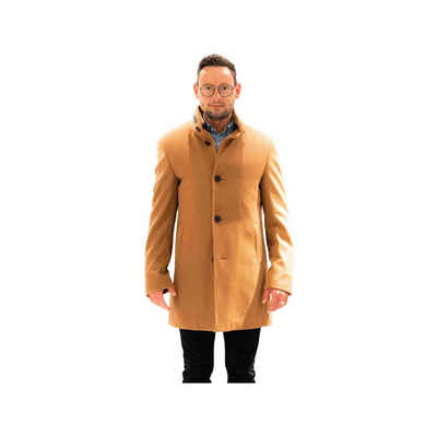 Digel Wollmantel beige regular (1-tlg)