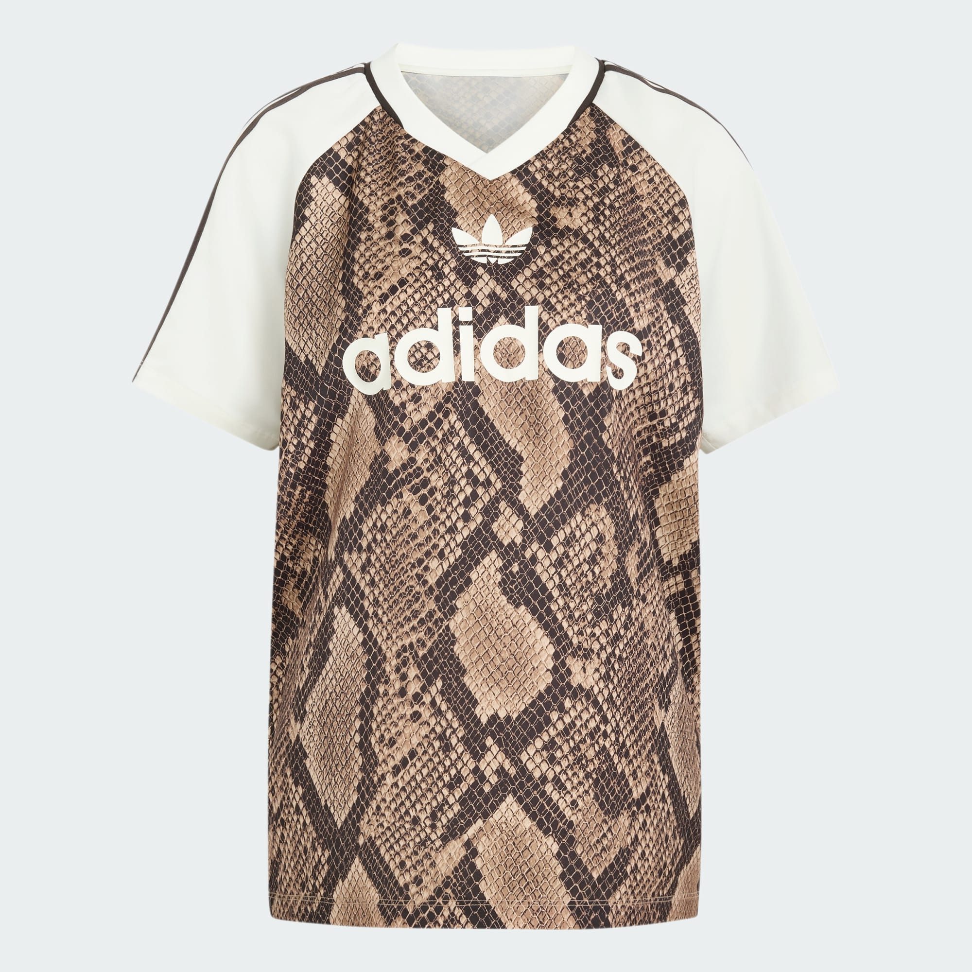 adidas Originals T-Shirt SATIN JERSEY, SCHLANGENPRINT (1-tlg)