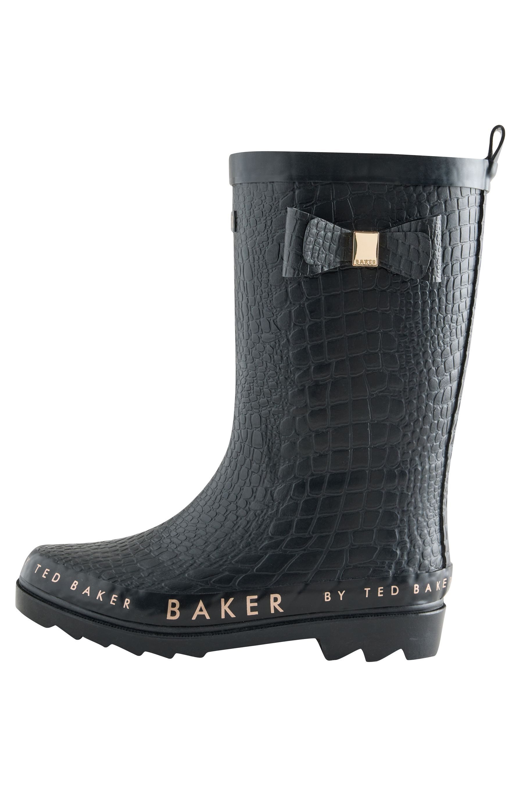 Baker by Ted Baker Baker by Ted Baker Gummistiefel mit Kunstfellfutte Gummistiefel