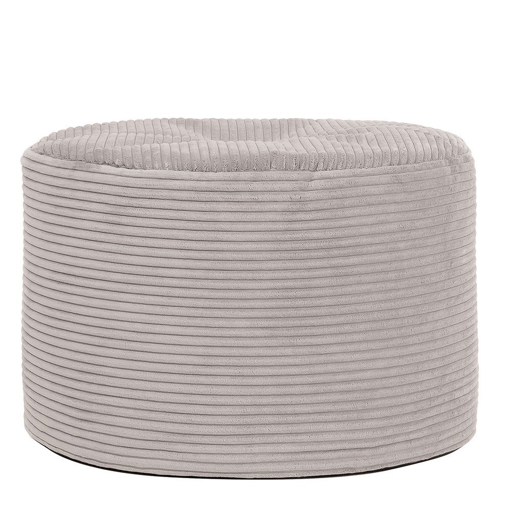 icon Pouf XL aus Cord „Milano“, mit Füllung