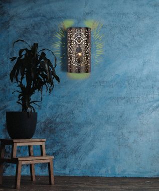 Marrakesch Orient & Mediterran Interior Wandleuchte Orientalische Wandleuchte Yassan, Wandlampe, Orientalische Lampe, Handarbeit
