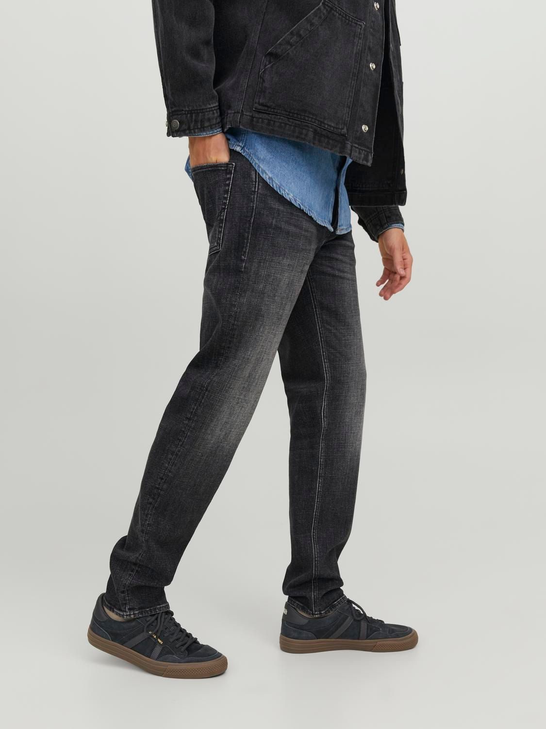 Jack & Jones Tapered-fit-Jeans JJIMIKE JJORIGINAL günstig online kaufen