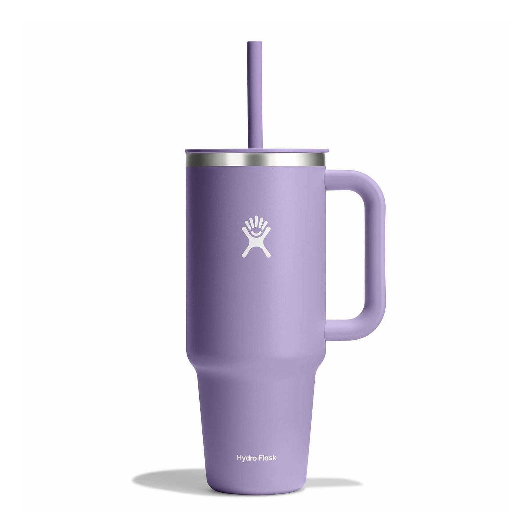 Hydro Flask Thermobecher All Around Travel Tumbler in den Größen 24 oz/ 32 oz / 40 oz, 1-tlg., Edelstahl, Thermo Cup mit Strohhalm, 709 ml/ 946 ml/ 1182 ml