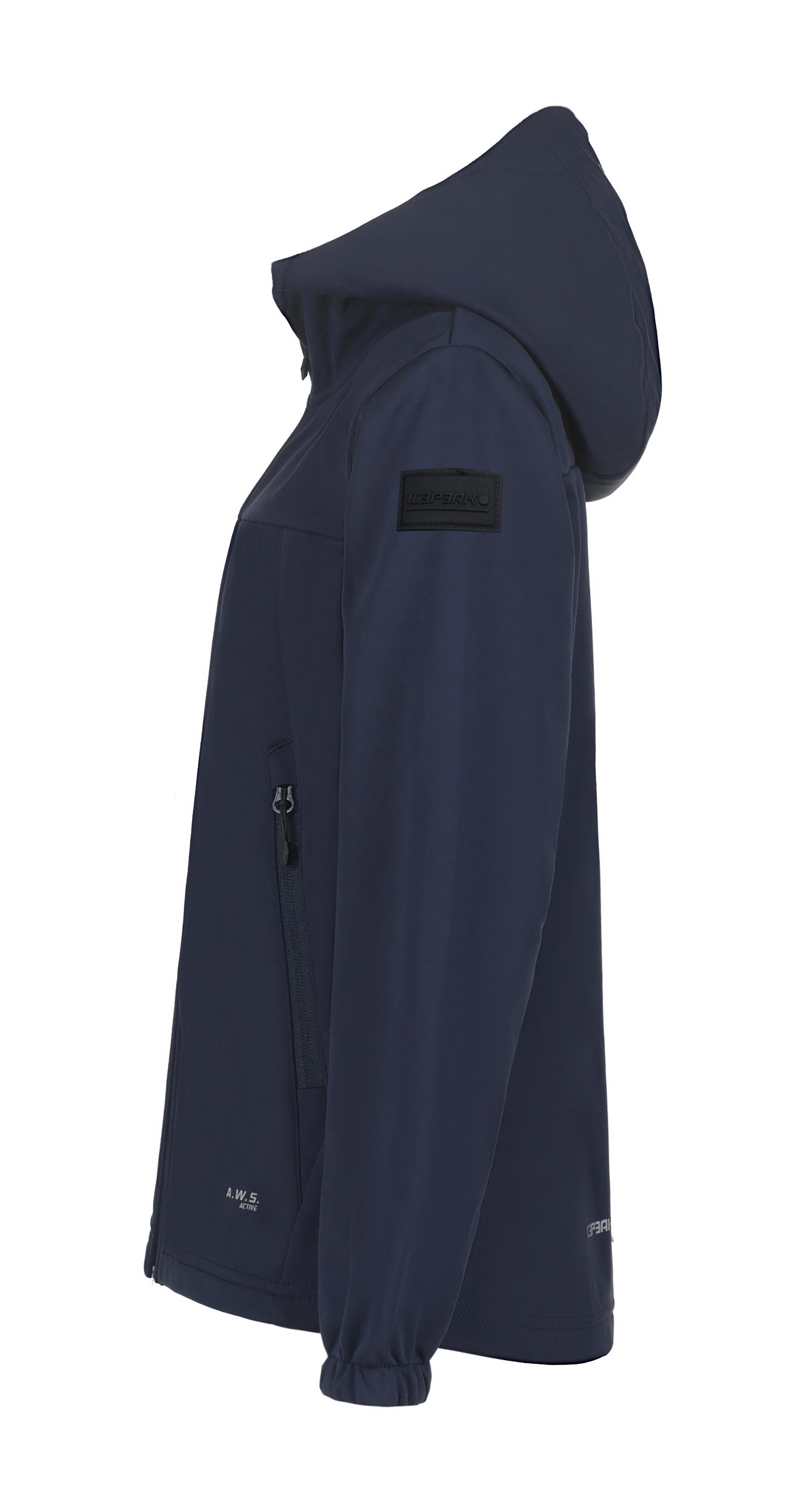Icepeak Softshelljacke ICEPEAK KONAN JR Reißverschlusstaschen, atmungsaktiv, winddicht, wasserabweisend – Bild 5 von 5