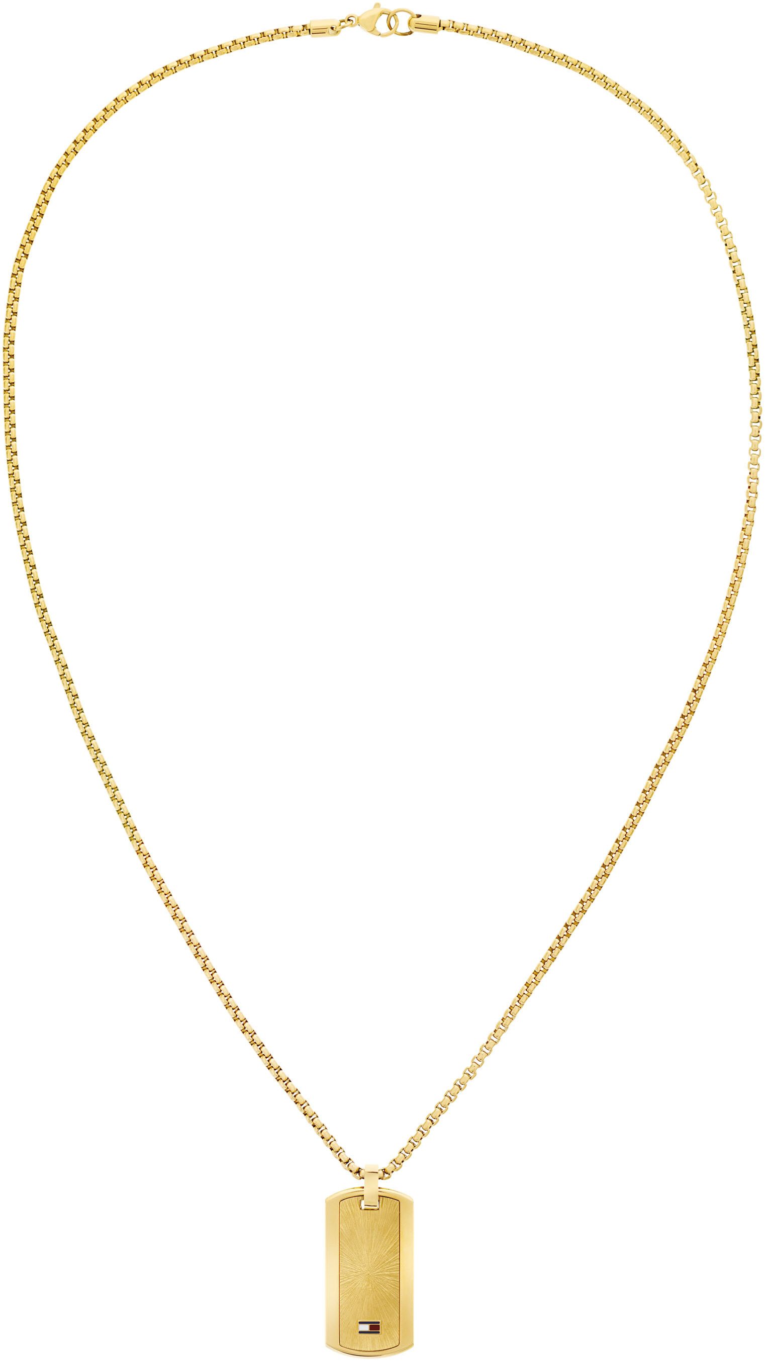 Tommy Hilfiger Kette mit Anhänger JAMESON, mit Emaille günstig online kaufen