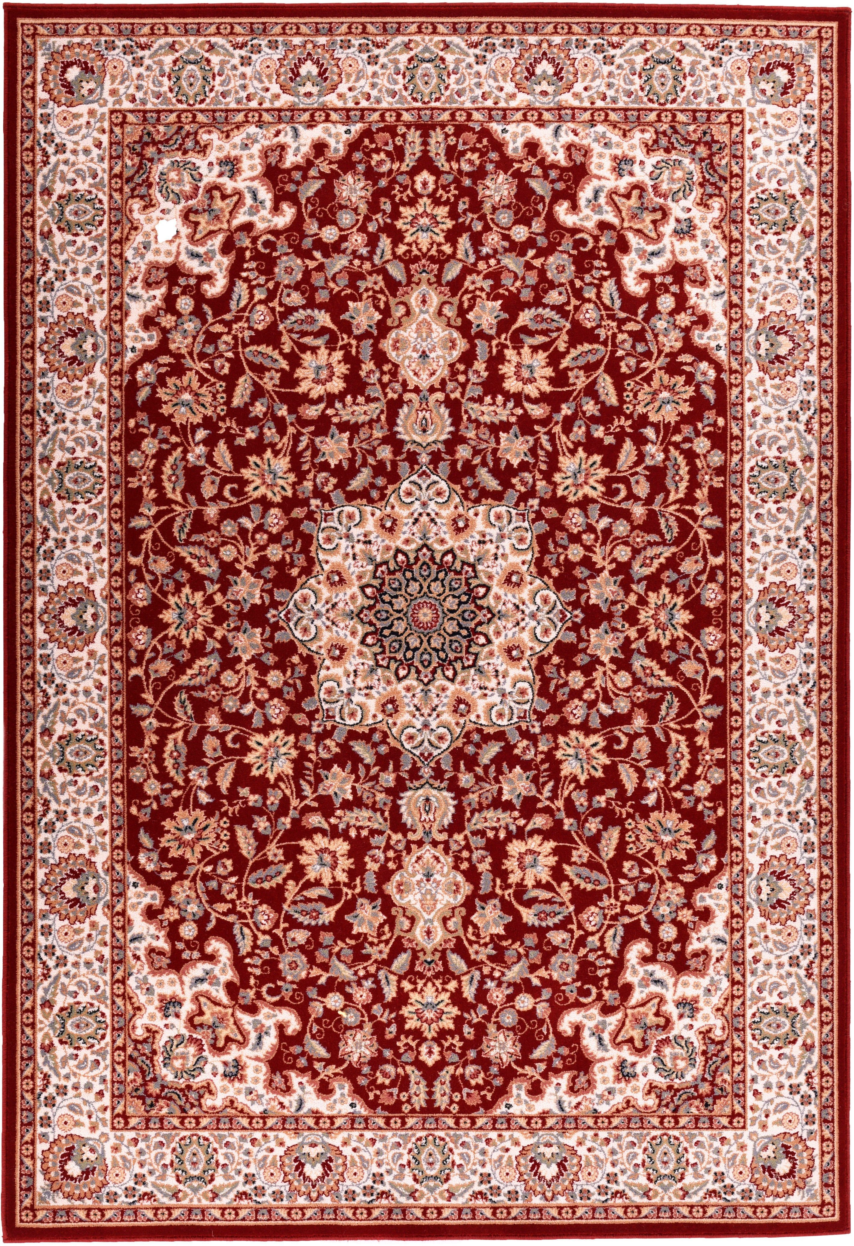 my home Wollteppich "Oriental D1" rechteckig 10 mm Höhe reine Wolle, Orient günstig online kaufen