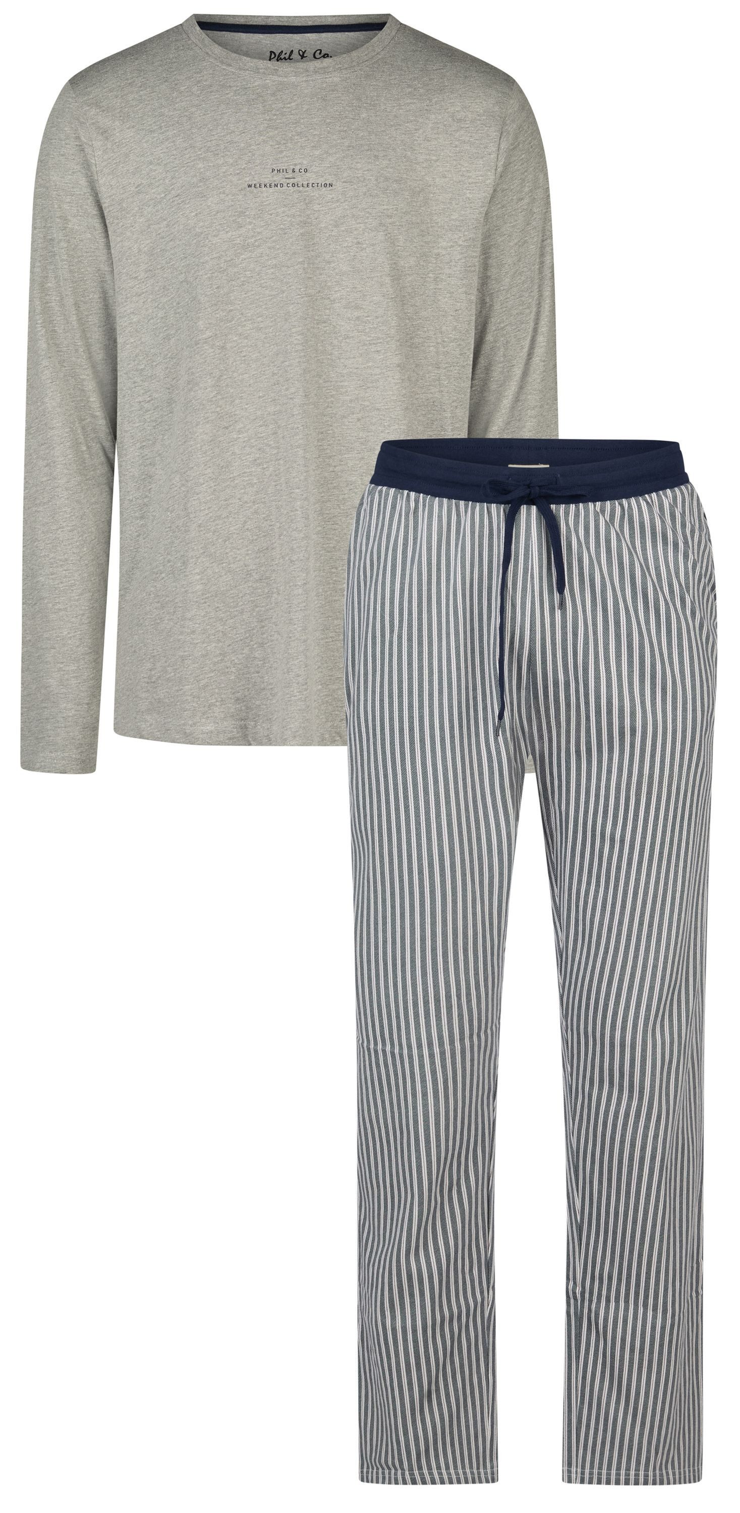 Phil & Co. Schlafanzug Winter Blaze (Set, 2 tlg., 2-teilig) Herren Pyjama l günstig online kaufen