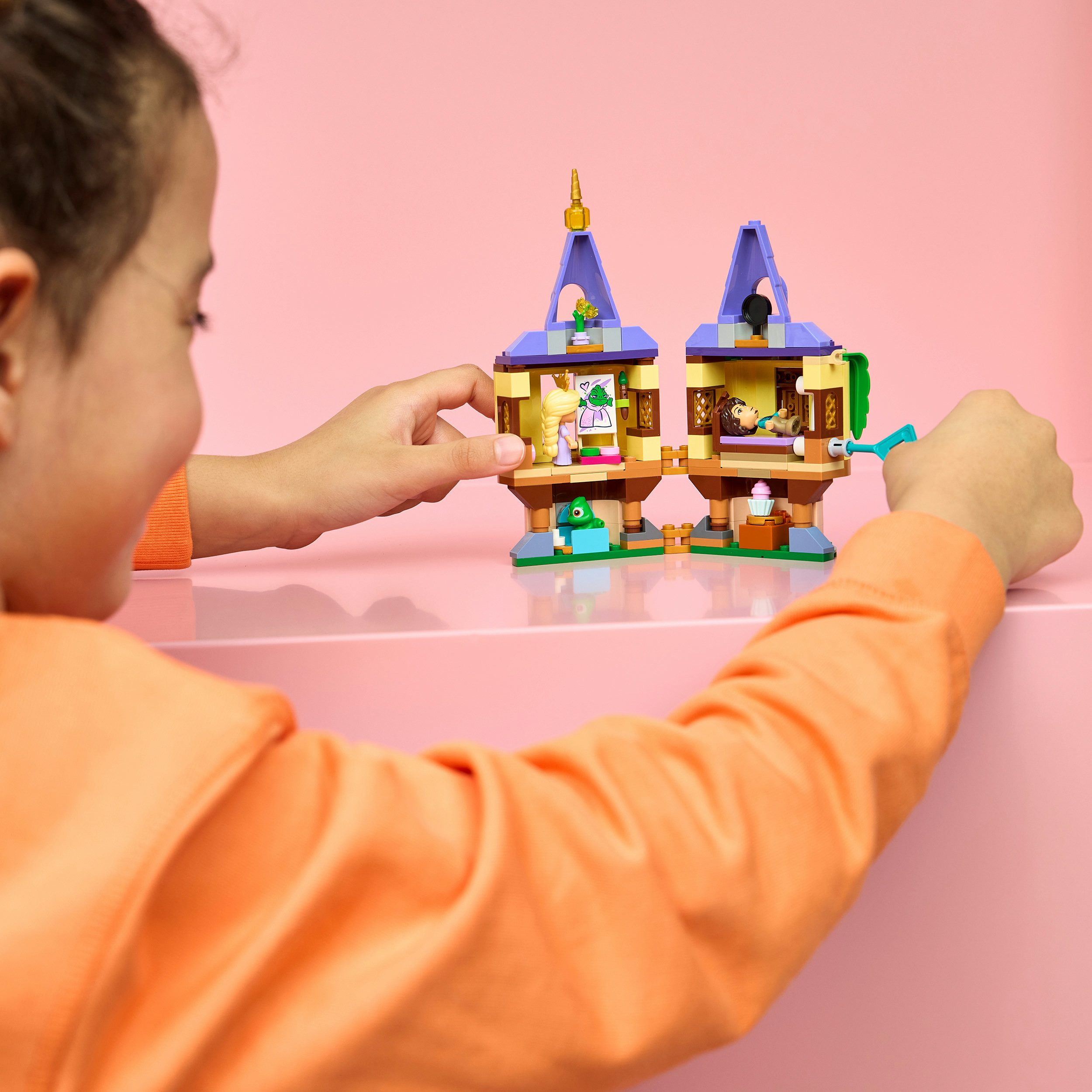 LEGO® Rapunzels Mini-Turm (43294), LEGO Disney Princess Konstruktionsspielsteine, (171 St), Made in Europe