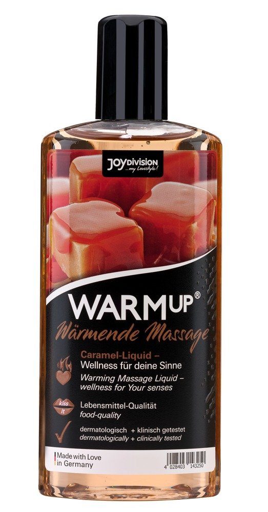 Joydivision WARMup Präparate - WARMup JOYDIVISION Gleit- 150 Caramel 150 und ml ml - Massagegel