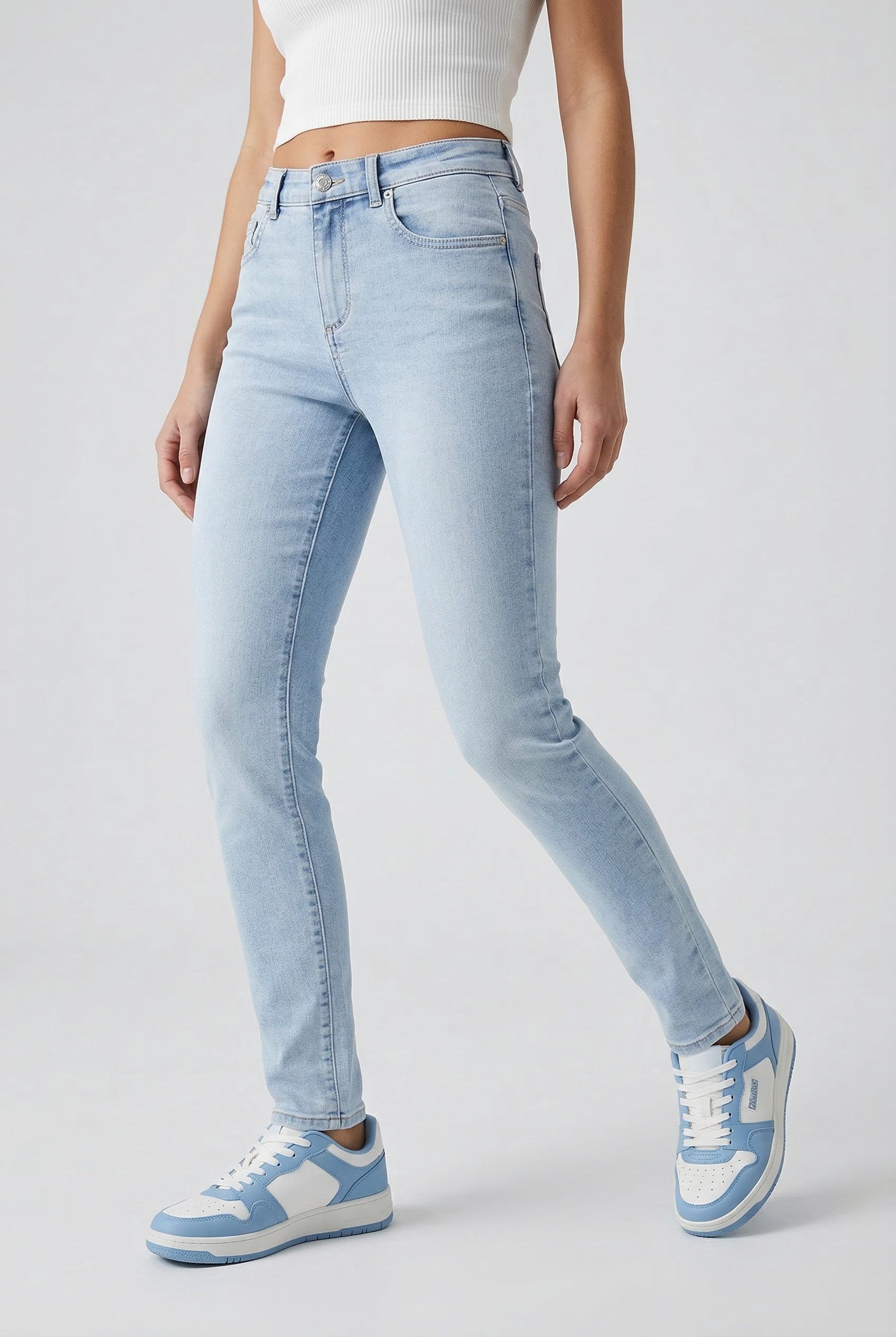 ONLY Skinny-fit-Jeans ONLMARIA MID WAIST SK DNM BOX günstig online kaufen