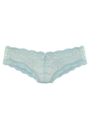LASCANA Panty, Vorn mit kontrastfarbenem Mesh hinterlegt online kaufen