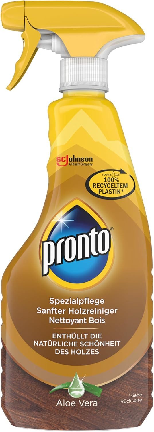 Pronto Spezialpflege Sanfter Holz-Reiniger Recyclable Trigger, 500 ml Holzreiniger