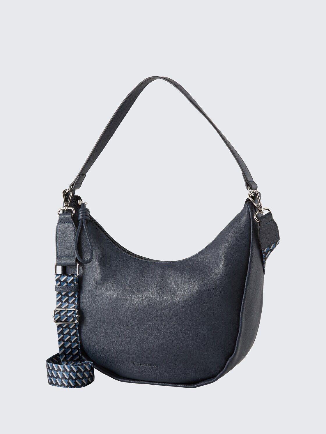 TOM TAILOR Beuteltasche Bags, TTTATIANA M Schultertasche mit gemustertem Webriemen