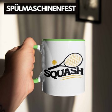 Trendation Tasse Lustige Squash-Tasse Geschenk für Squash-Spieler