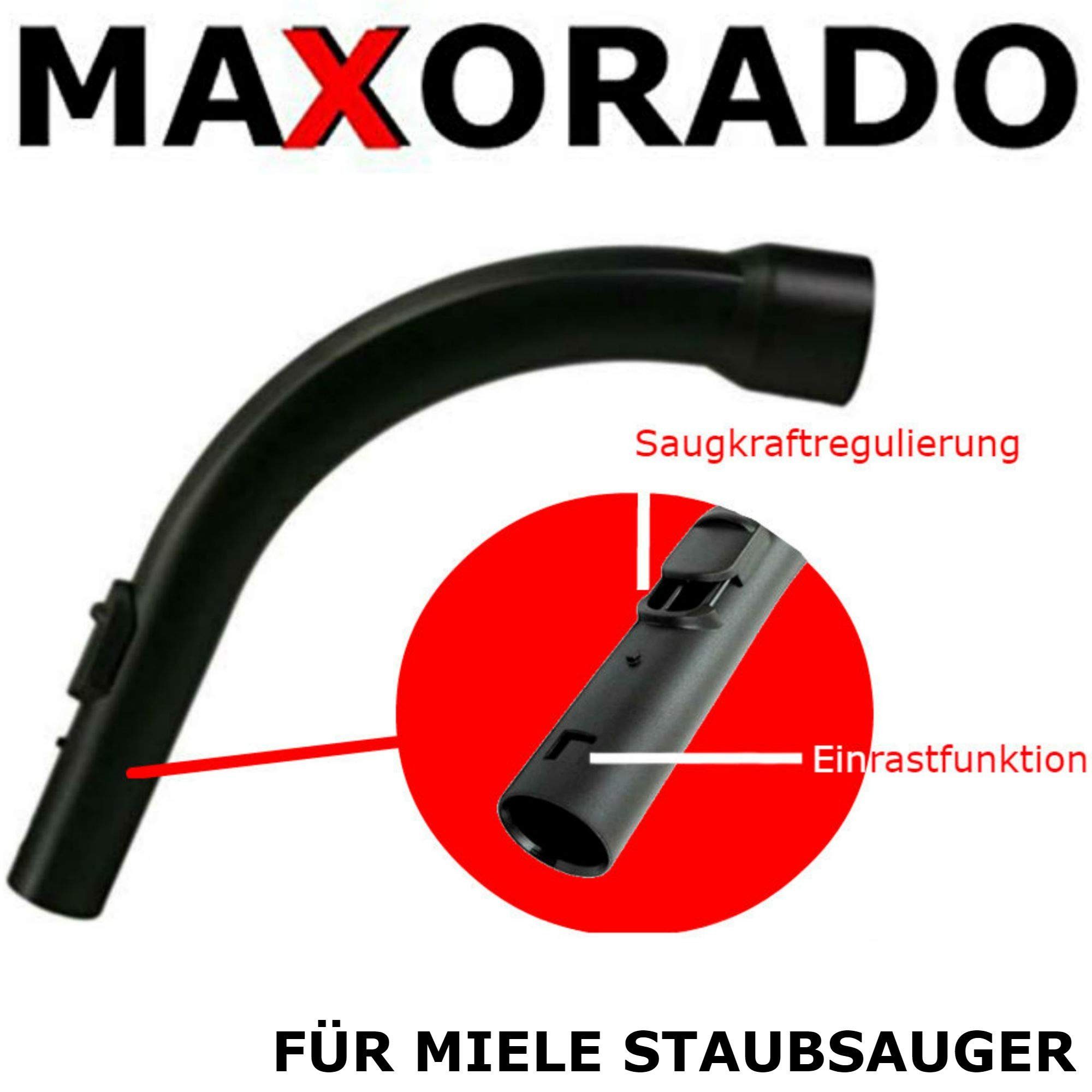 Maxorado Staubsaugerrohr Handgriff für Miele S8340 S 771 Tango S 712 S711 S  381 5269091 9442600, Zubehör für Miele Staubsauger