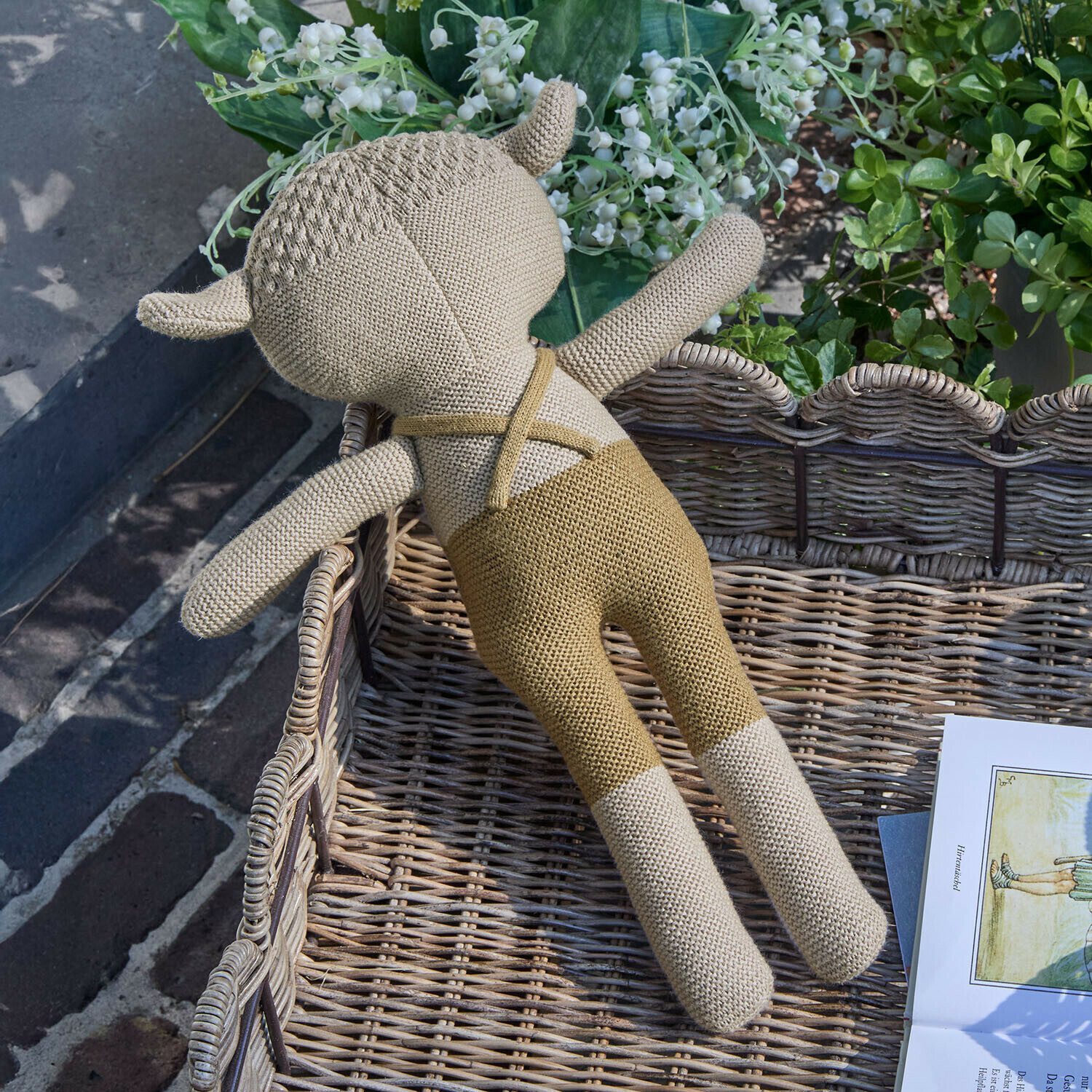 Mirabeau Kuscheltier Stofftier Cuddlecloud beige