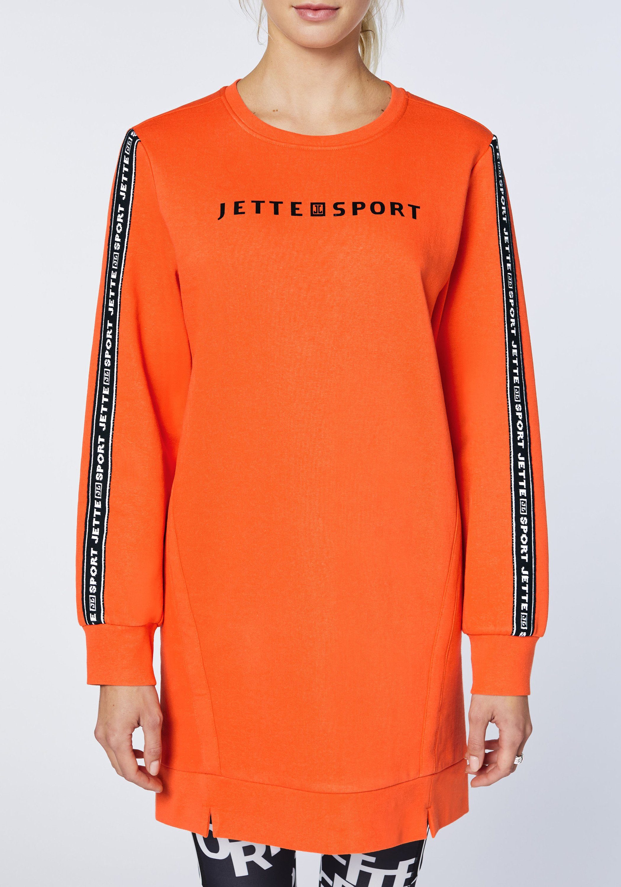 JETTE SPORT Sweatkleid mit Flame Logo-Dekor 17-1462