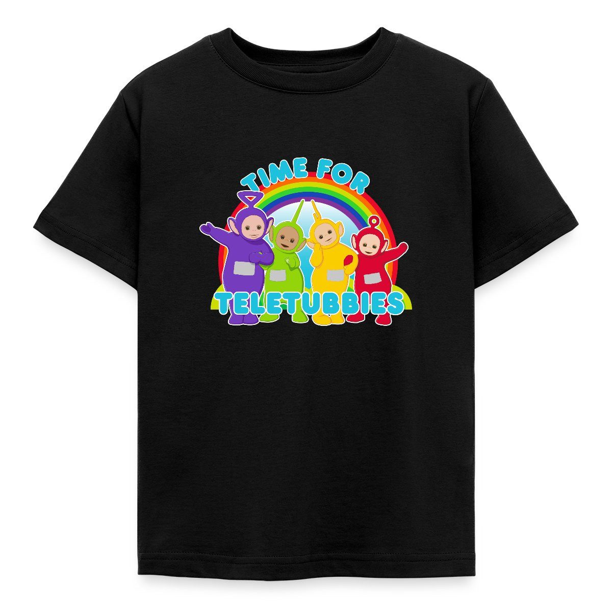 Spreadshirt T-Shirt Teletubbies Time For Teletubbies Kinder T-Shirt (1-tlg)