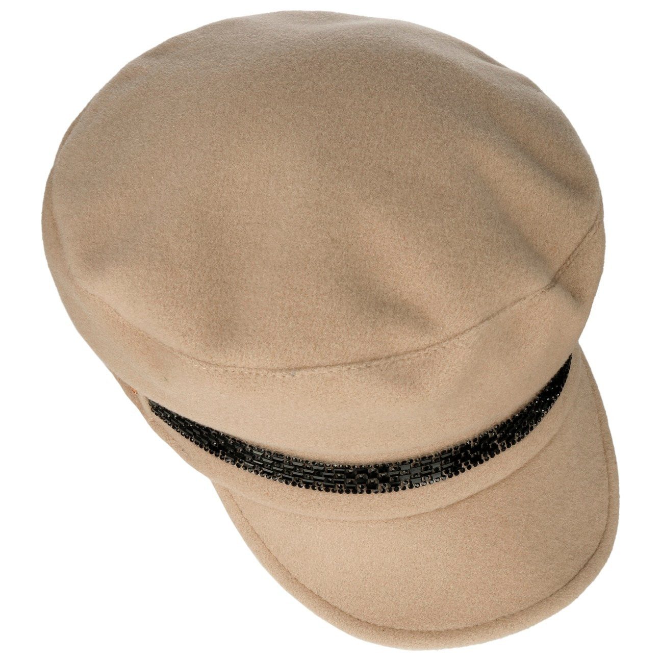 Mayser Ballonmütze (1-St) Damencap mit Schirm, Made in the EU