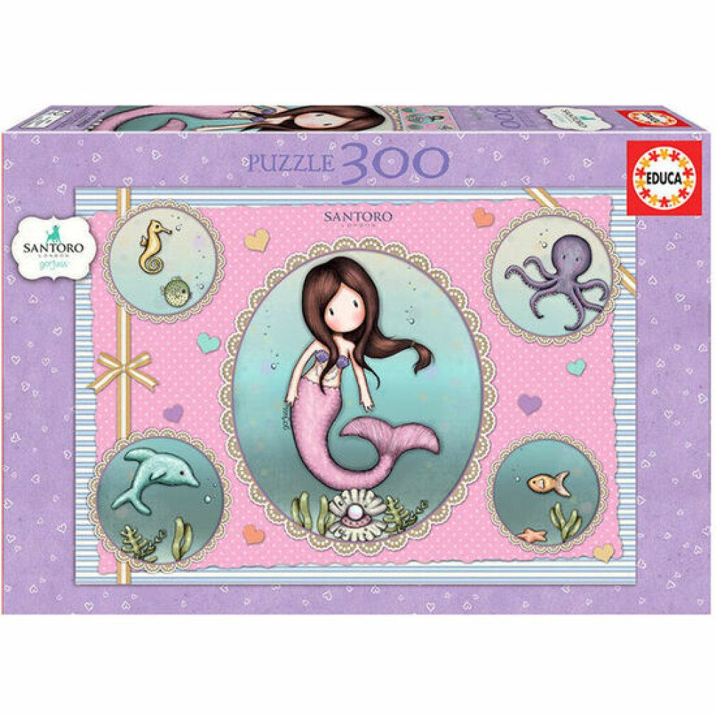 Educa Puzzle Gorjuss So schön, dich zu sehen Puzzle 300pcs, Puzzleteile