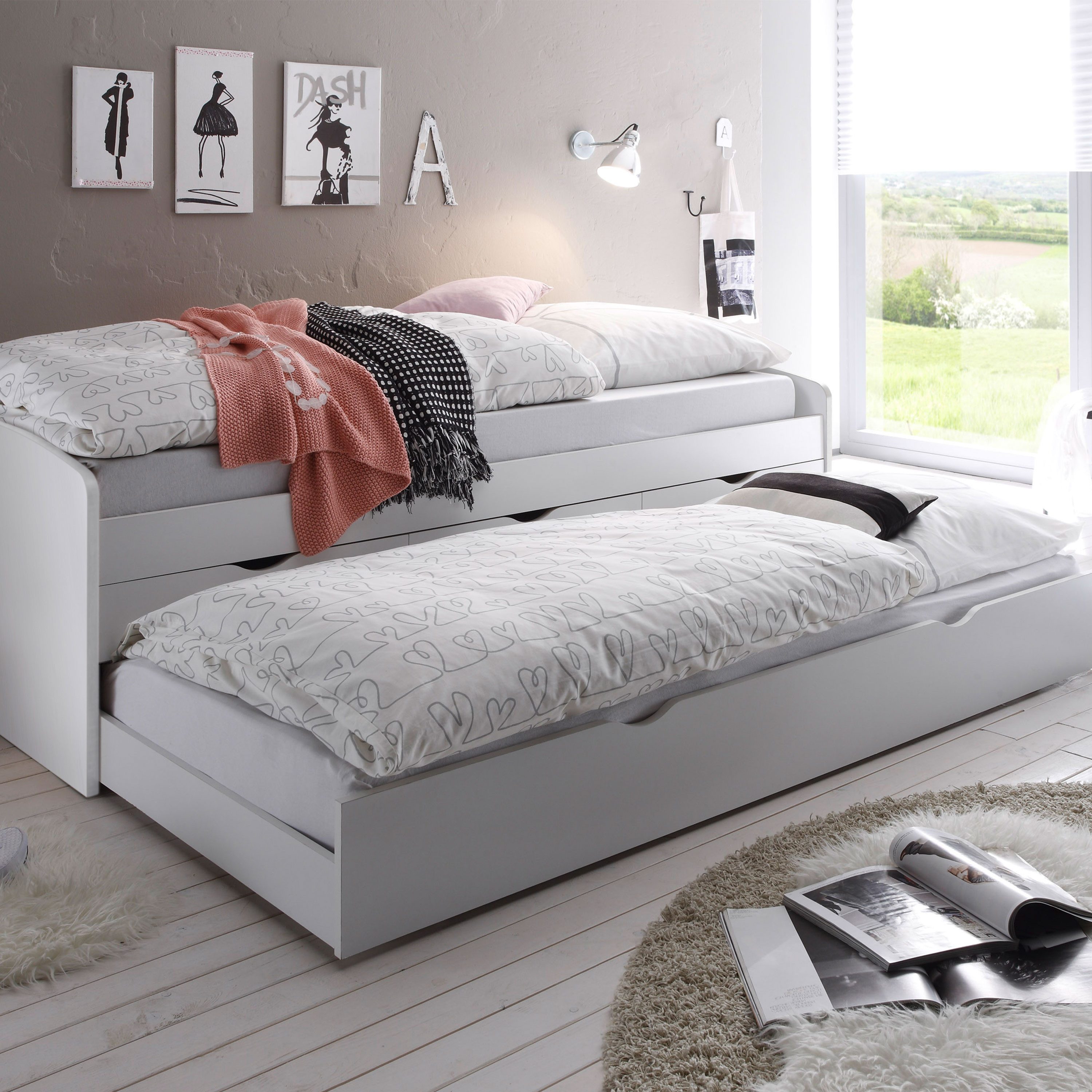 Betten-ABC Babybett Bubema Leno – Funktionsbett mit Schubladen und Bettkasten