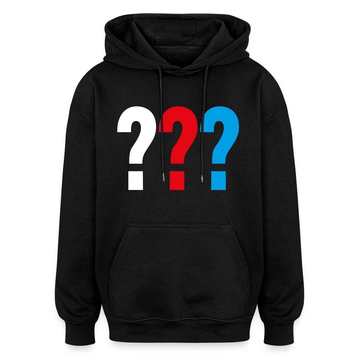 Spreadshirt Hoodie Die Drei Fragezeichen Logo Unisex Oversize Hoodie (1-tlg)