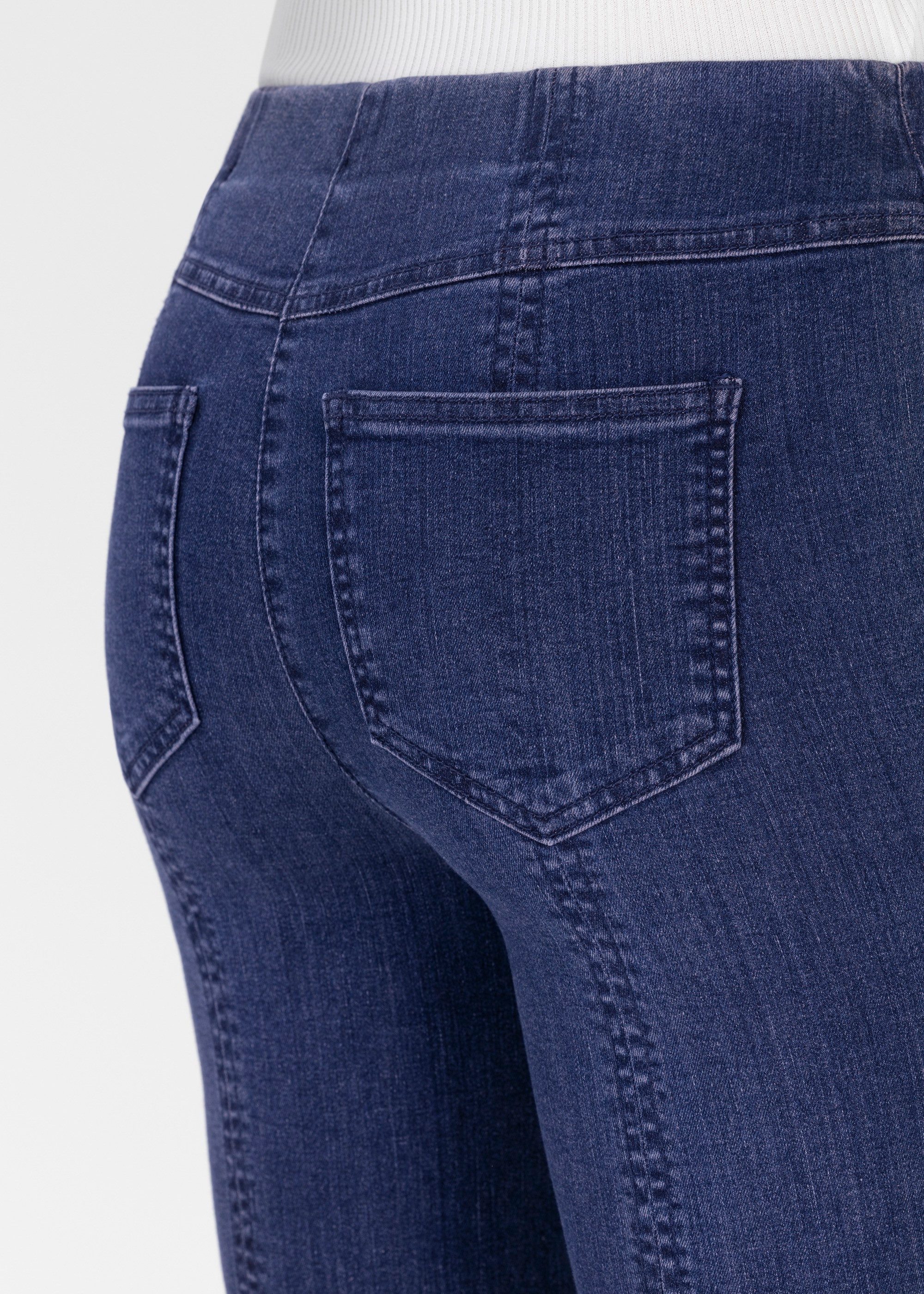 Stehmann 3/4-Jeans Igor3-680W 3/4- Jeans-Leggings mit Stretch – Bild 4 von 5